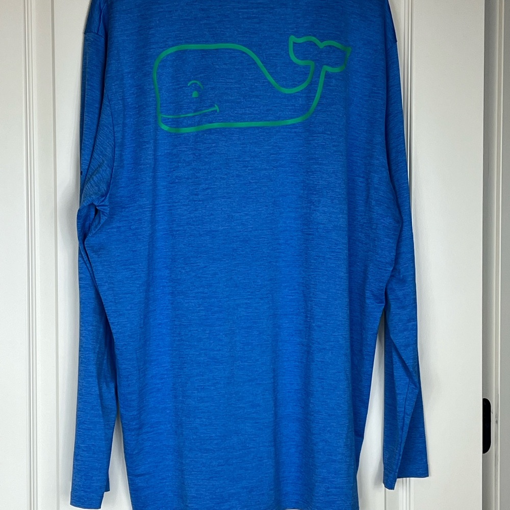 Vineyard Vines Blue Performance Shirt